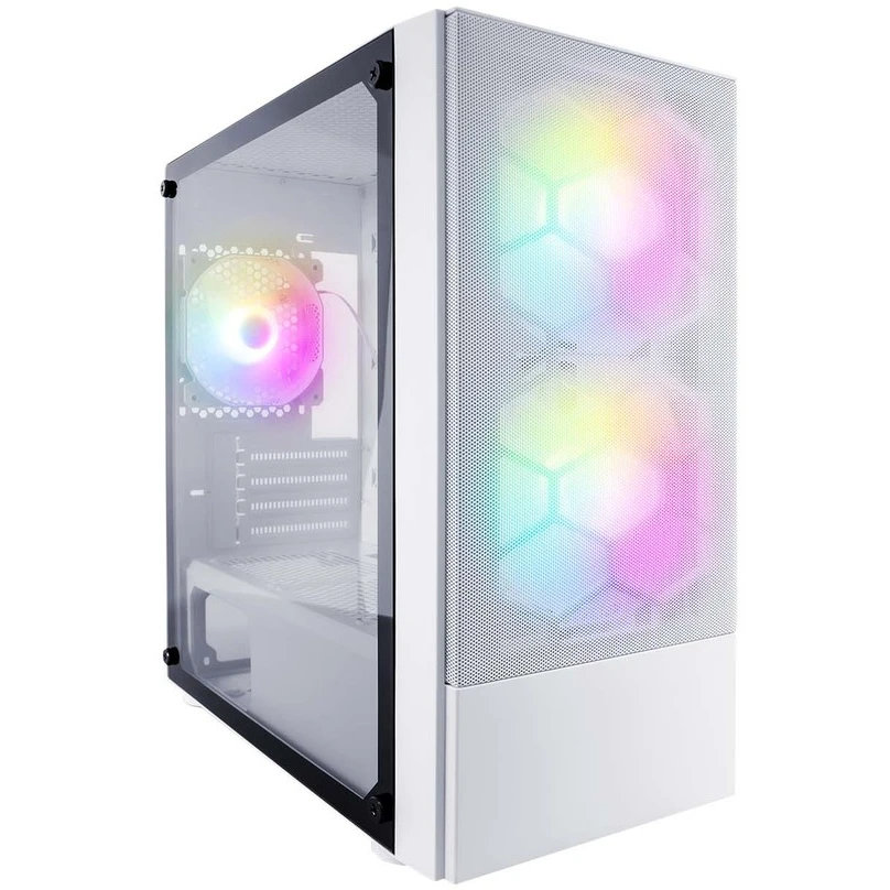 Корпус 1STPLAYER FIREBASE X4-M, Белый детальное изображение - 2