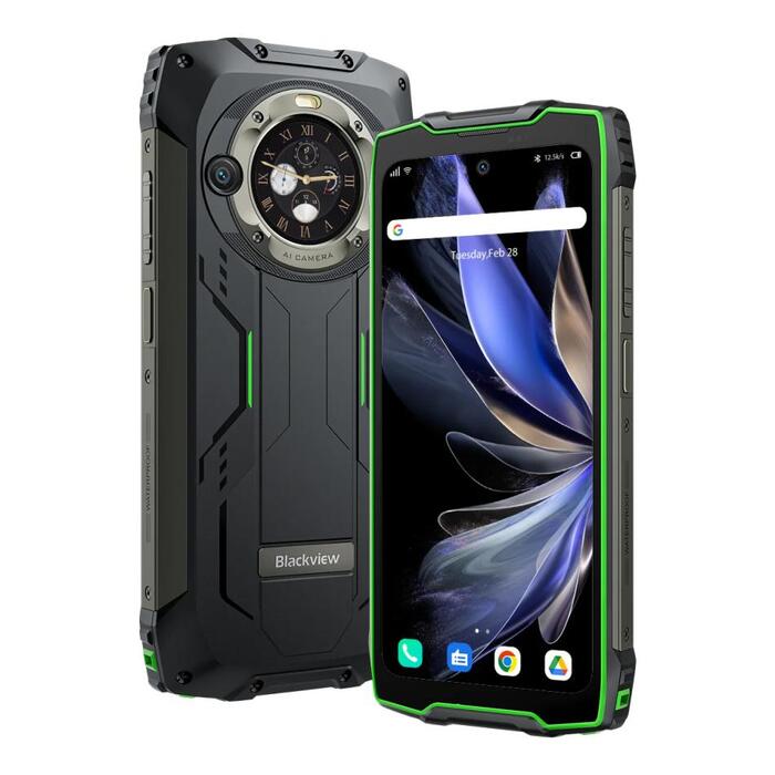 Смартфон Blackview BV9300 12/256, Зеленый (фонарик), Dual nano SIM №2