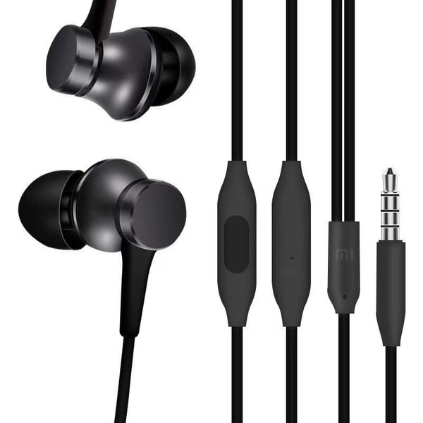 Проводные наушники Xiaomi Piston Fresh, Черный детальное изображение - 6