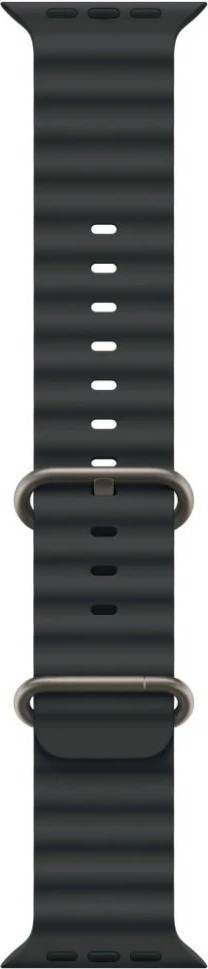 Умные часы Apple Watch Ultra 3 49 мм, Natural Titanium Case with Black Ocean Band, Черный детальное изображение - 3