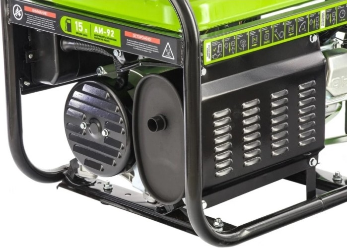 Генератор бензиновый СИБРТЕХ БС-2500 94542, 2.2 кВт, Зеленый детальное изображение - 11