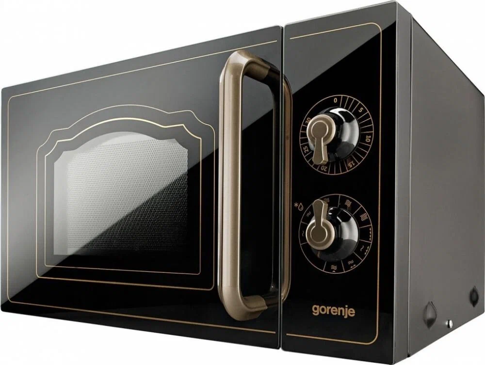 Микроволновая печь Gorenje Classico MO 4250 CLB, Черный детальное изображение - 2