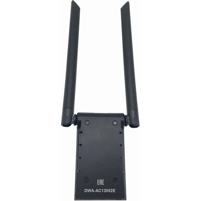 Wi-Fi адаптер Digma DWA-AC13002E, Wi-Fi 5, Черный №4