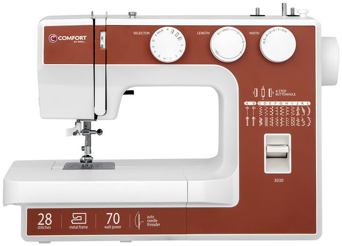 Швейная машина Comfort 3030, Коричневый №1