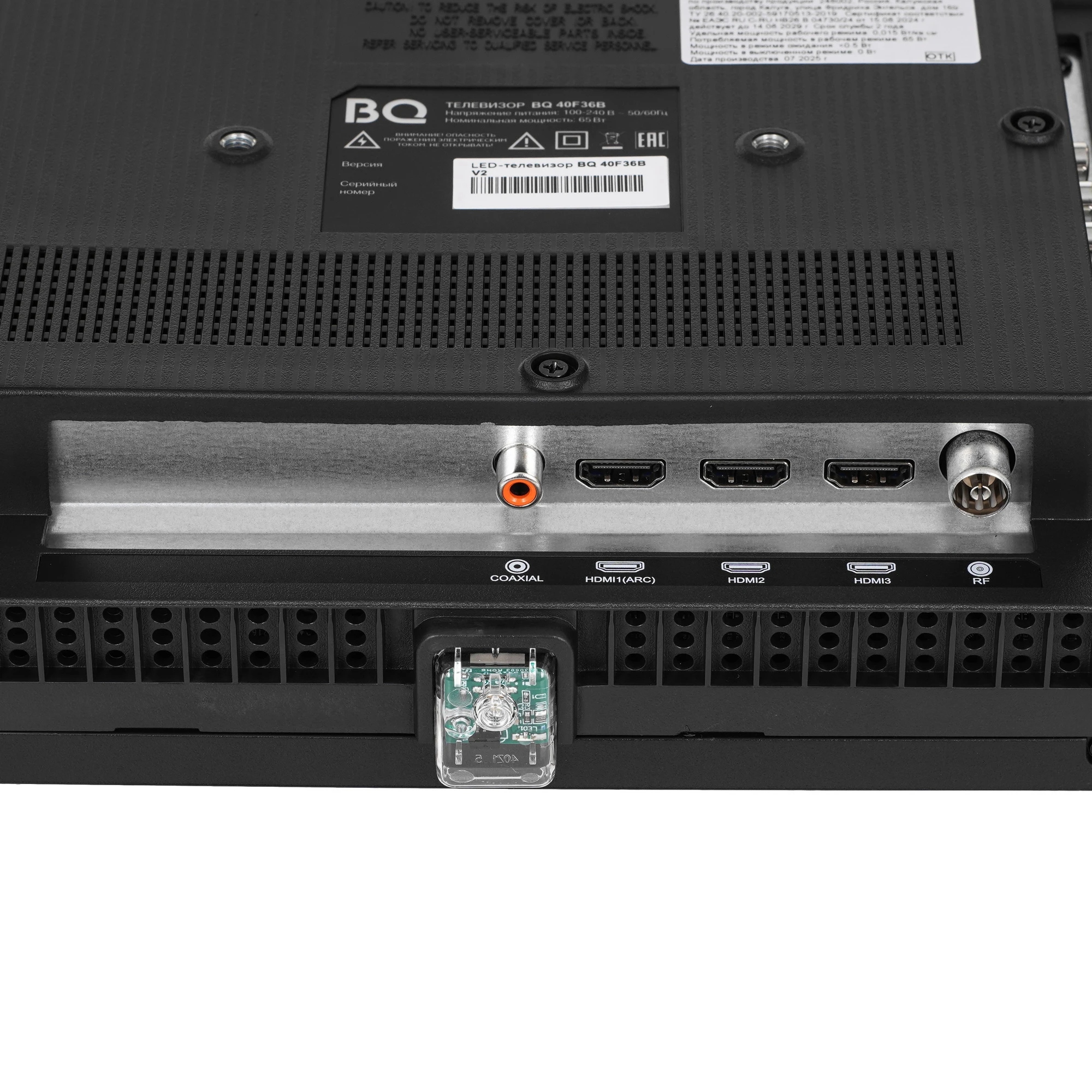 Телевизор BQ 40F36B 2023, 40