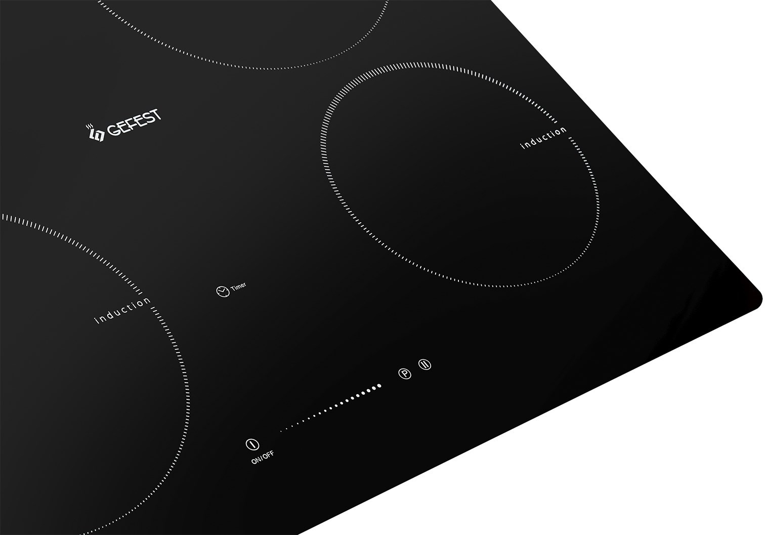 Индукционная варочная панель Gefest CH 4232 K1, Черный детальное изображение - 3