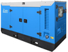 Генератор дизельный ТСС АД-30C-T400-1PKM7 (TWC 42TS ST) 040103, в кожухе, 30 кВт, Синий вариант - 1