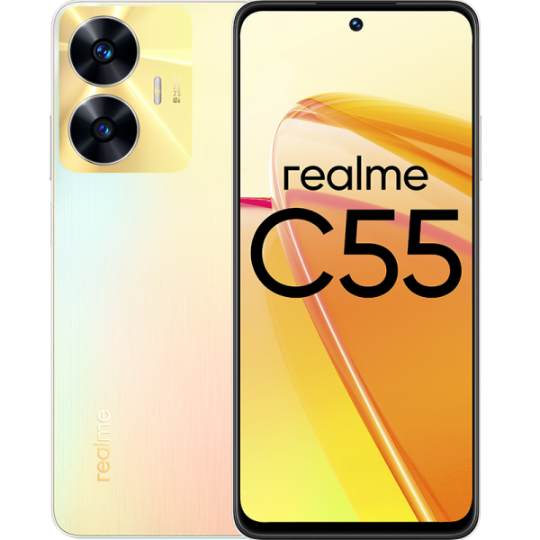 Смартфон Realme C55 128 ГБ, RAM 6 ГБ, Перламутровый, Dual nano SIM детальное изображение - 1