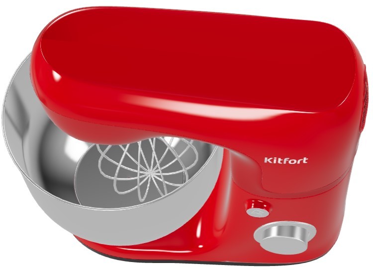 Планетарный миксер KITFORT KT-3018-1, Красный детальное изображение - 2