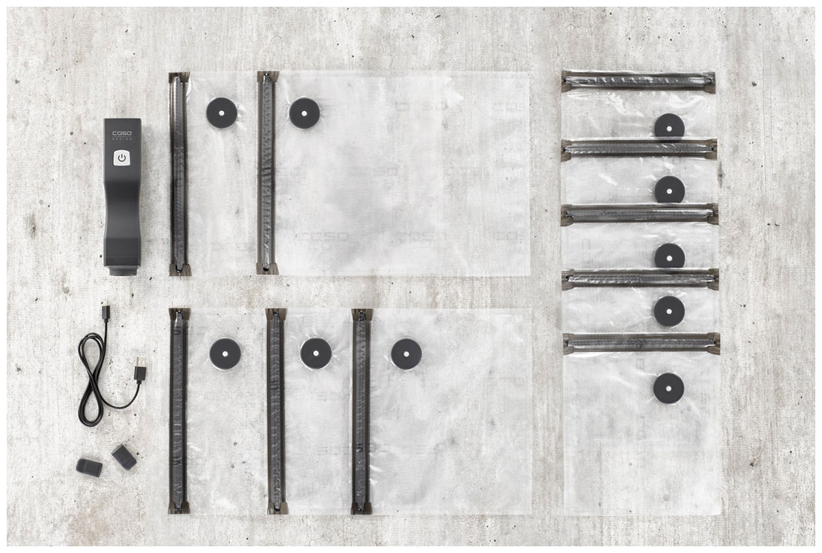 Вакуумный упаковщик Caso Vacu OneTouch, Черный детальное изображение - 2