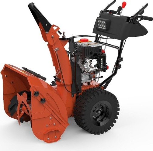 Снегоуборщик бензиновый ZIMANI ST324DLE PRO ST324, 9 л.с., 6700 Вт, Оранжевый детальное изображение - 1