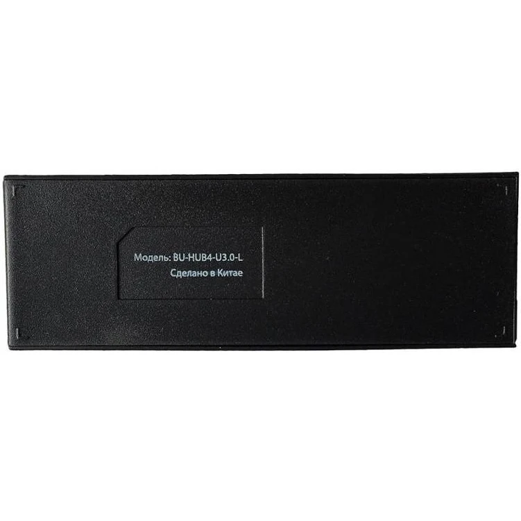 USB-концентратор Buro BU-HUB4-U3.0-L, Черный детальное изображение - 2