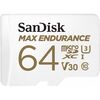 Карта памяти SanDisk Max Endurance MicroSD (SDSQQVR-064G-GN6IA), 64 Гб вариант - 1