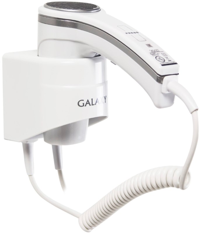 Фен Galaxy GL4350, Белый/Серебристый детальное изображение - 1