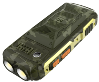 Мобильный телефон BQ 2430L Tank Connect, 32 Мб, Камуфляж/Золотой, Mini SIM + Nano SIM детальное изображение - 5