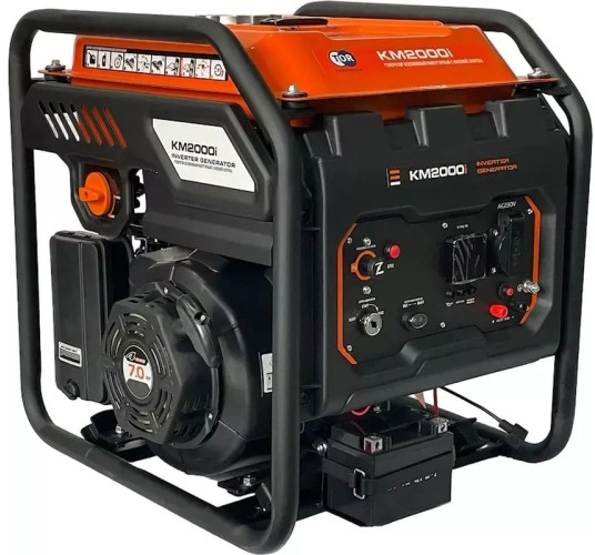 Генератор бензиновый TOR KM2000i 1025973, 2 кВт, Черный детальное изображение - 1
