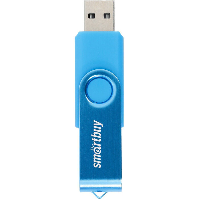 USB Flash накопитель SmartBuy Twist (SB064 ГБ2TWB) 64 ГБ, синий №3
