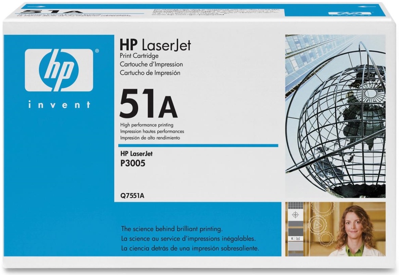 Картридж HP 51A Q7551A детальное изображение - 1
