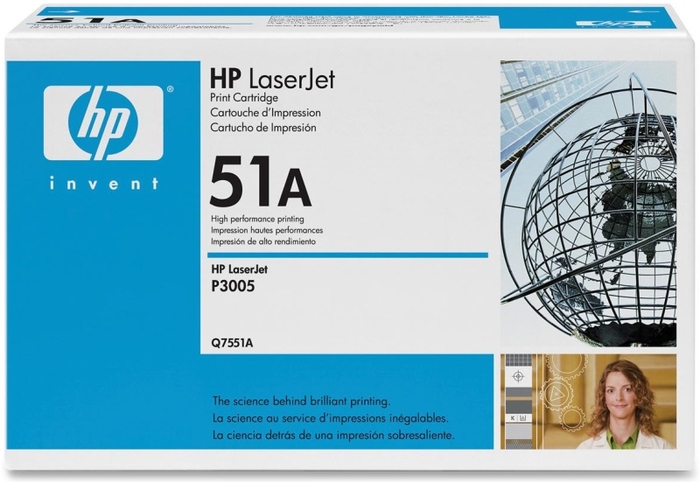 Картридж HP 51A Q7551A №1