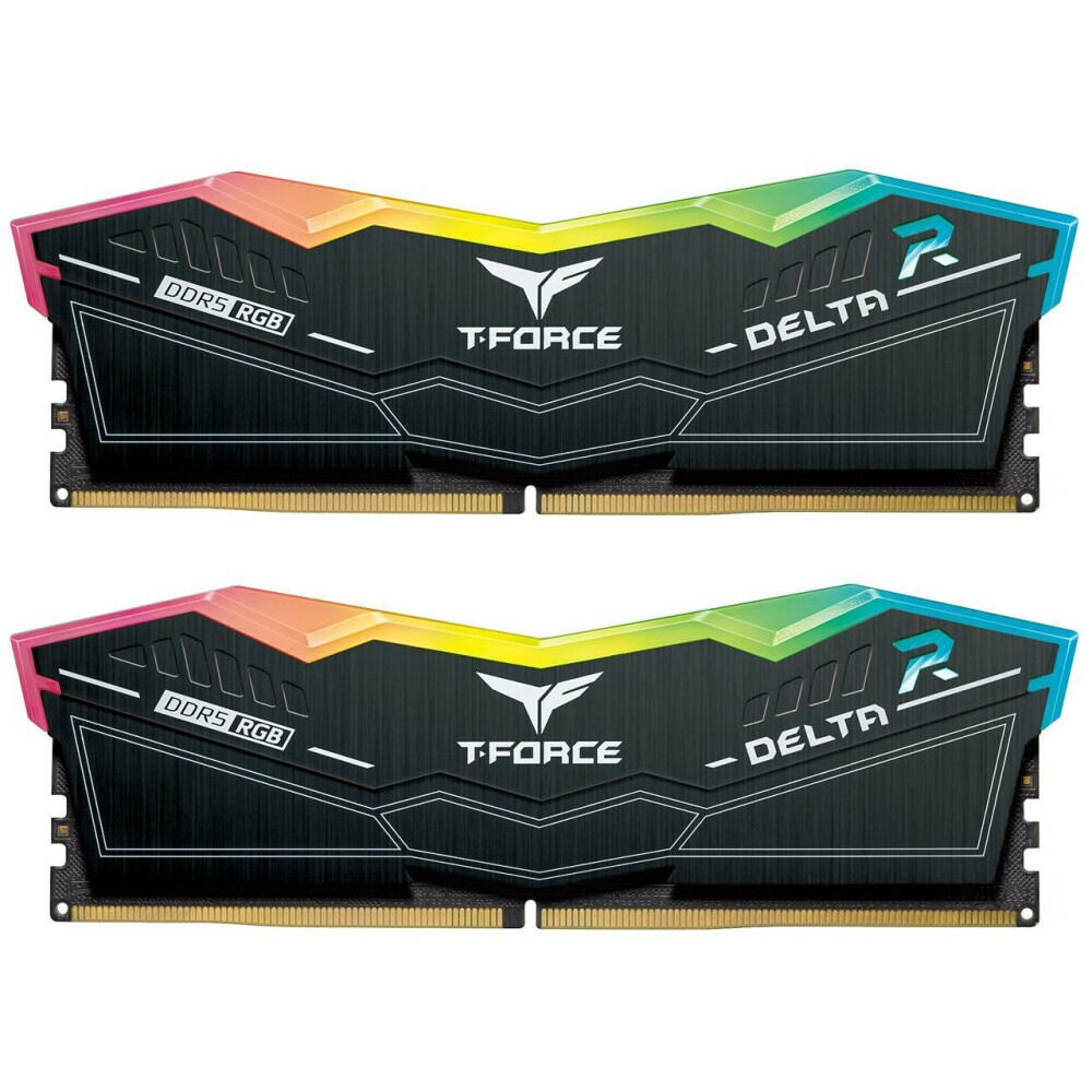 Оперативная память Team T-Force Delta RGB DDR5 6000MHz, FF3D532G6000HC30DC01, 2x16 Гб KIT, 32 Гб детальное изображение - 1
