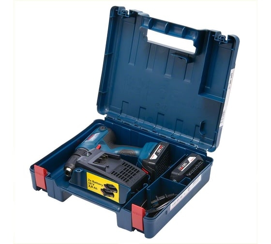 Аккумуляторная дрель-шуруповерт Bosch GSR 180-LI, 18 В, 54 Нм, 2 А·ч, 06019F8123 детальное изображение - 3