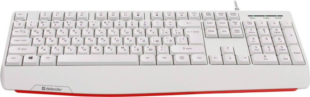 Клавиатура Defender Atom HB-546, 45547, Белый детальное изображение - 4