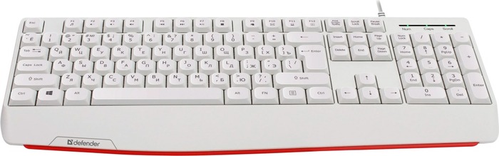 Клавиатура Defender Atom HB-546, 45547, Белый №4