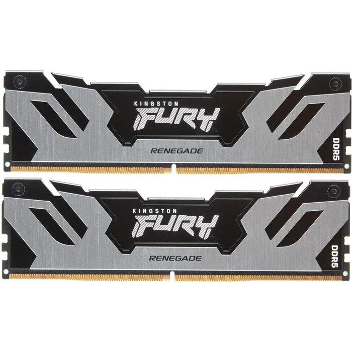 Оперативная память Kingston Fury Renegade Silver DDR5 7200MHz, KF572C38RSK2-32, 2x16 Гб KIT, 32 Гб №1