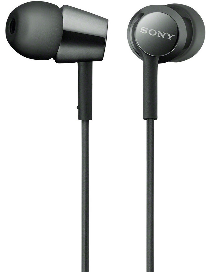 Проводные наушники Sony MDR-EX155AP, Черный №1