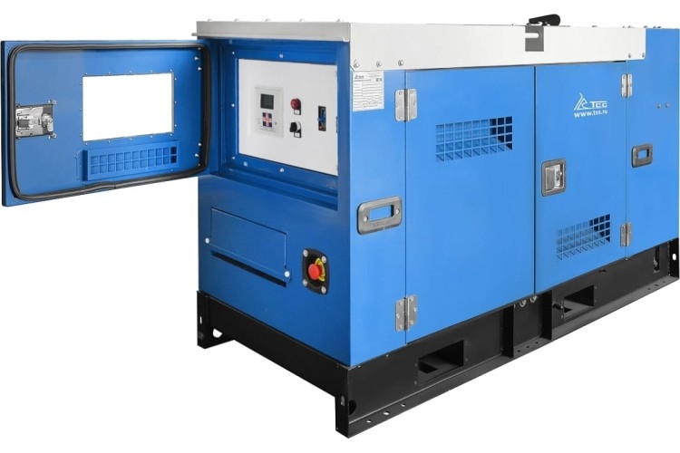 Генератор дизельный ТСС АД-12C-230-1PKM5 (TQC 14TS ST2) 039451, в кожухе, 12 кВт, Синий детальное изображение - 4