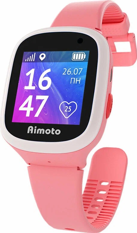 Детские умные часы Aimoto Ocean, 40 мм, Розовый детальное изображение - 3