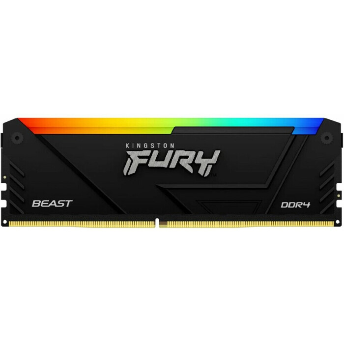 Оперативная память Kingston Fury Beast RGB DDR4 3200MHz, KF432C16BB12AK4/64, 4x16 Гб KIT, 64 Гб №3