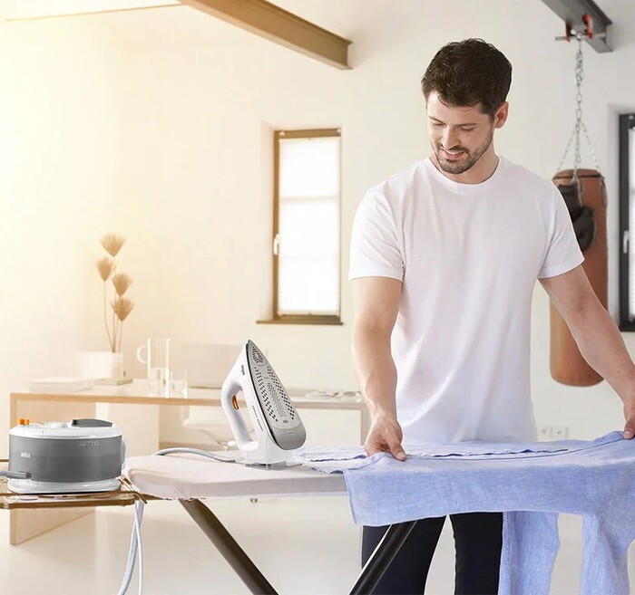 Утюг с парогенератором Braun CareStyle Compact IS 2132, Белый №2