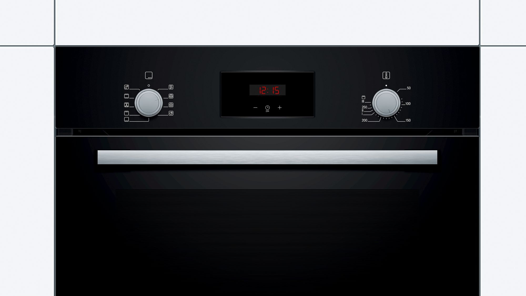 Духовой шкаф Bosch HBF 114EB0R, черный детальное изображение - 2