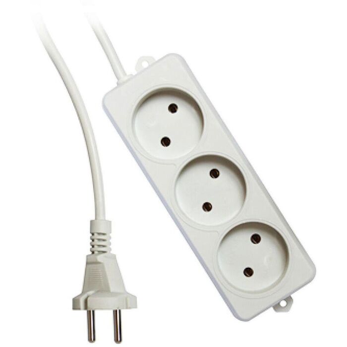 Сетевой удлинитель Гарнизон EL-NL3-W-5, 5 м, Белый №1