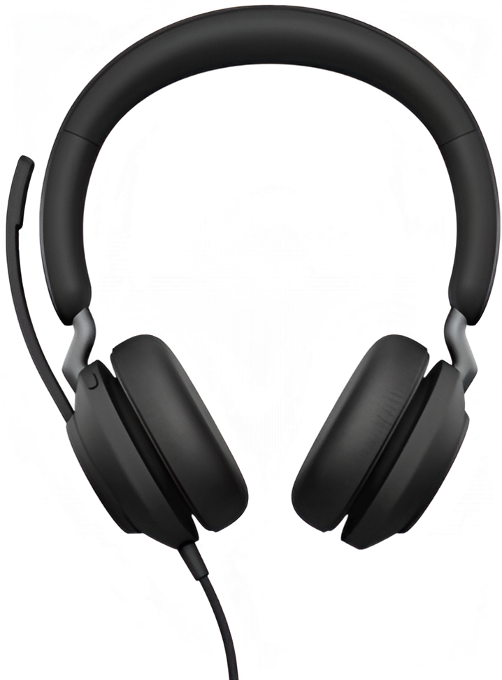 Гарнитура Jabra Evolve2 40 SE USB-A, Черный детальное изображение - 1