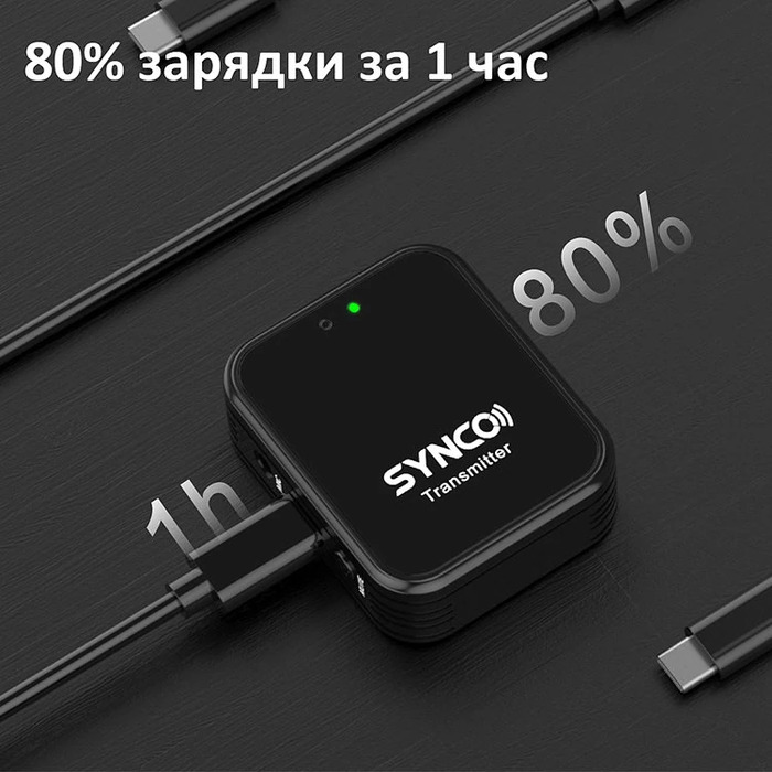 Радиосистема Synco G1TL (Type-C + Lightning), Черный №10