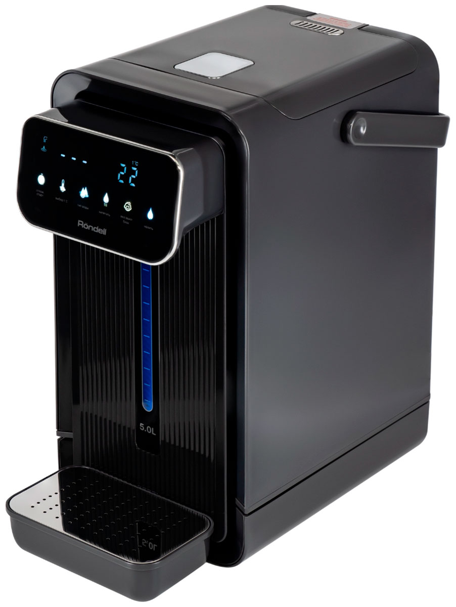 Термопот Rondell RDE-1052, 5л., 850Вт, Черный детальное изображение - 1