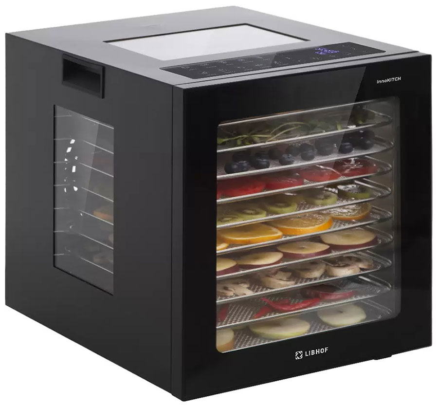 Дегидратор Libhof FDA-10, 850 Вт, Черный детальное изображение - 1