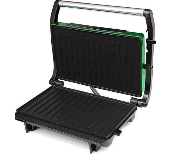 Бутербродница KITFORT Panini Maker КТ-1609-3, Черный детальное изображение - 2