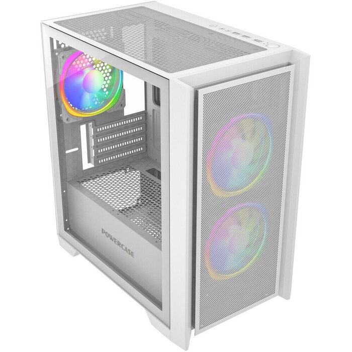 Корпус Powercase Alisio Micro Z3W ARGB, Белый №4