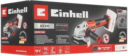 Аккумуляторная угловая шлифмашина Einhell PXC AXXIO, 125 мм, 8500 об/мин детальное изображение - 6