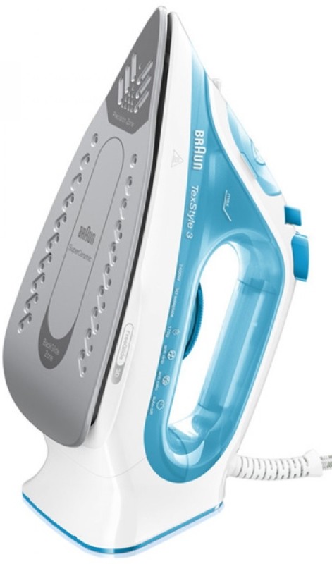 Утюг Braun TexStyle 3 SI 3053, Белый/Голубой детальное изображение - 2