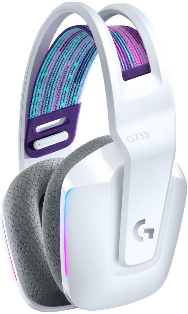 Игровые наушники Logitech G733, Белый №3