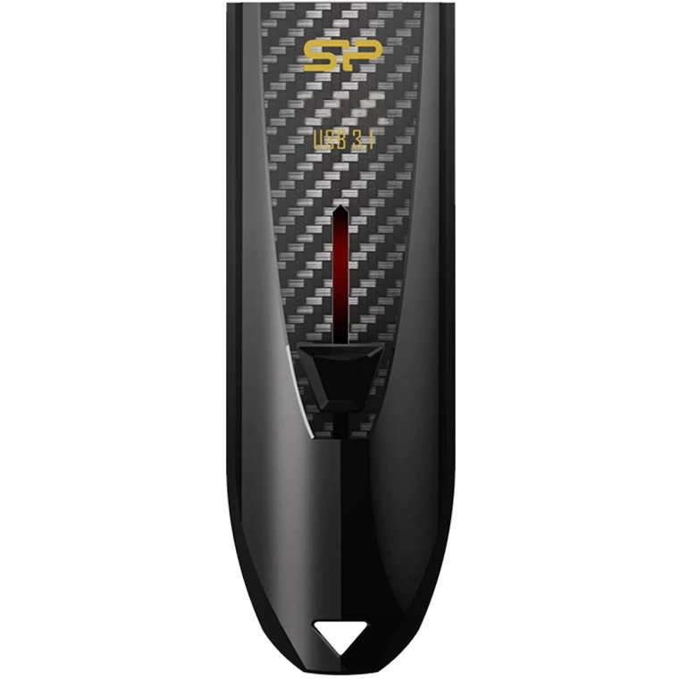 USB Flash накопитель Silicon Power Blaze B25 (SP016 ГБUF3B25V1K) 16 ГБ, черный детальное изображение - 1