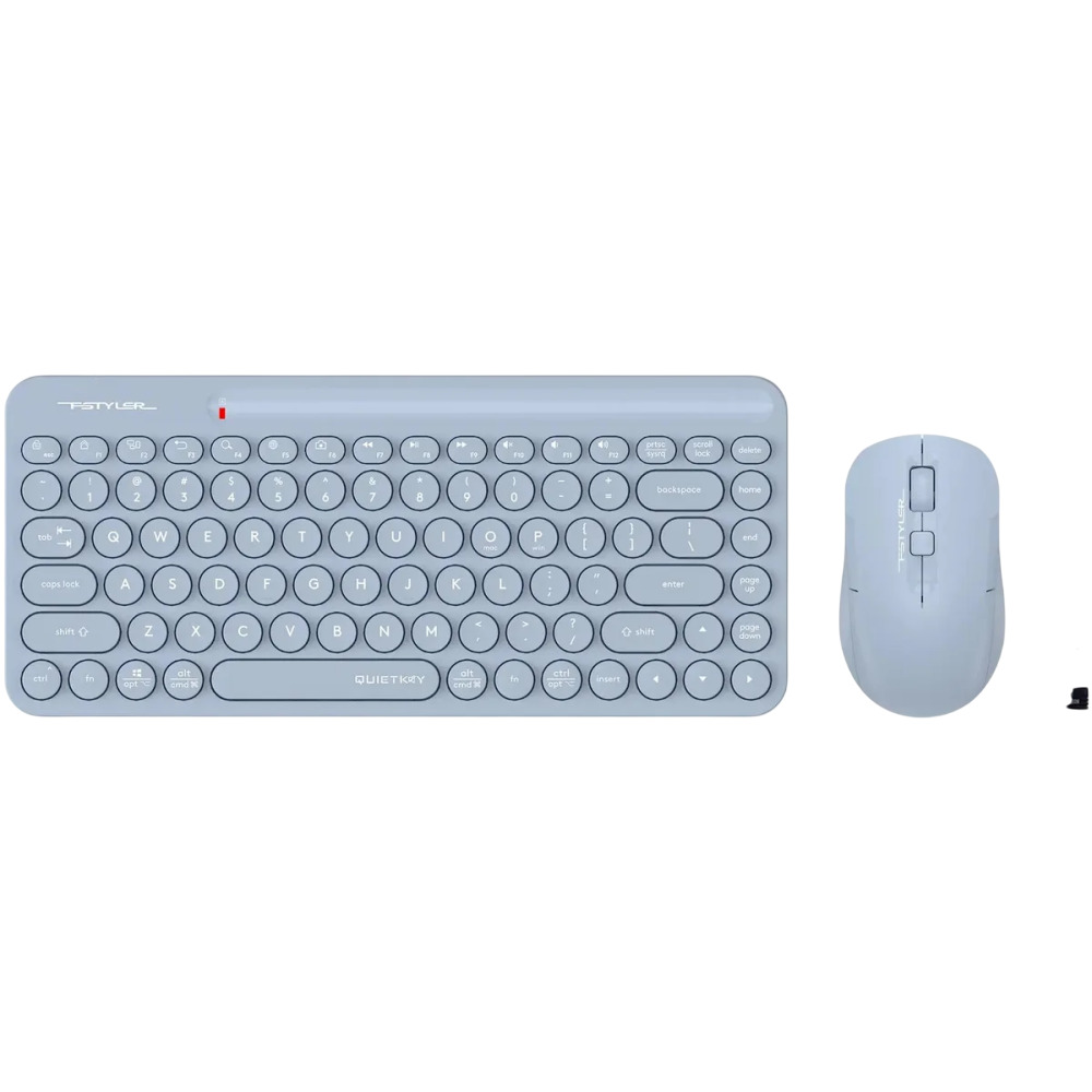 Клавиатура + мышь A4Tech Fstyler FG3200 Air2, Синий детальное изображение - 2