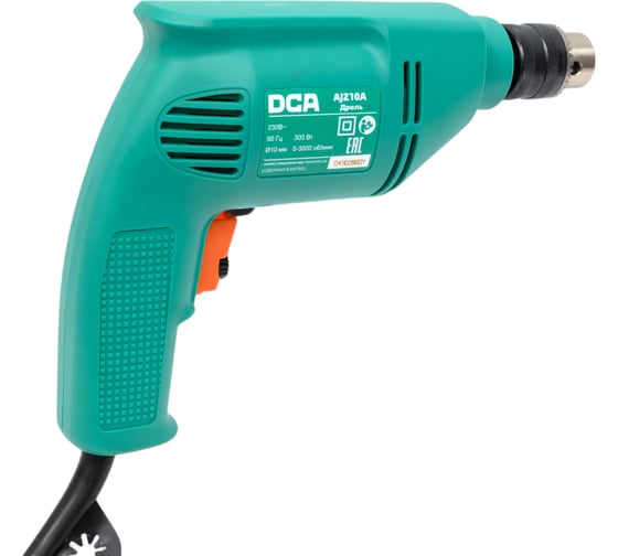 Дрель DCA AJZ10A, 300 Вт детальное изображение - 3