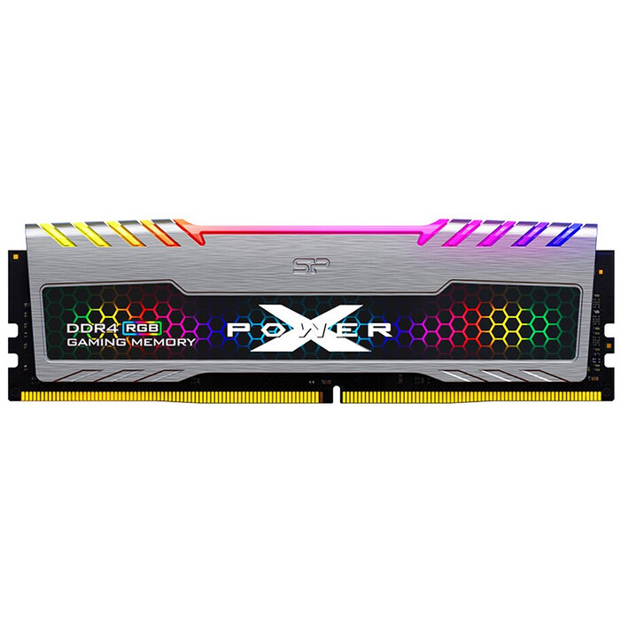 Оперативная память Silicon Power XPower Turbine RGB DDR4 3600MHz, SP008GXLZU360BSB, 8 Гб №1