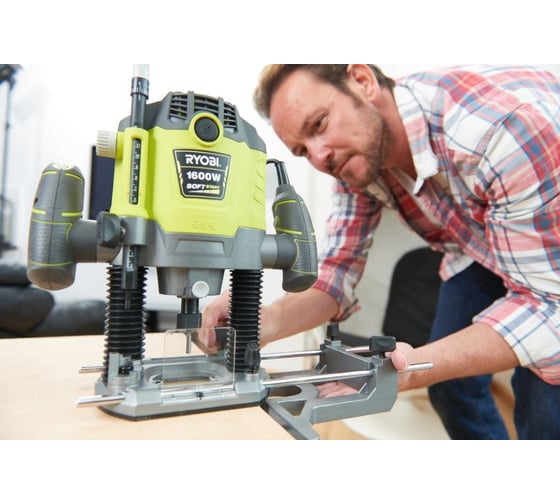 Фрезер Ryobi RRT1600P-K 5133004801, 1600 Вт, Зеленый детальное изображение - 4
