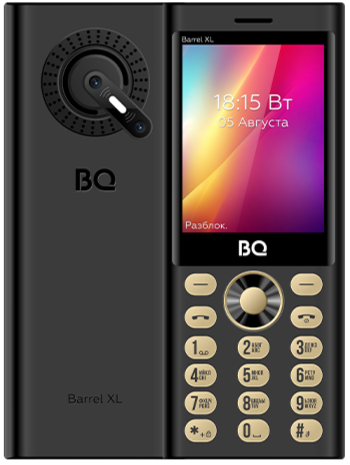 Мобильный телефон BQ 2832 Barrel XL, 32 Мб, Красный/Черный, Mini-SIM детальное изображение - 2